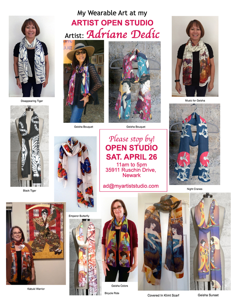 Wearable Art Scarves