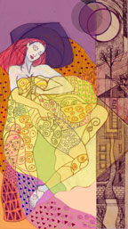 Under a Cloak of klimt