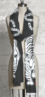 Black Tiger scarf