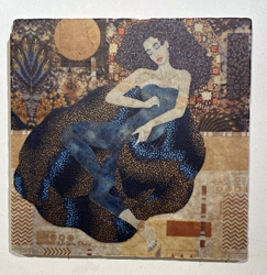 Covered In Klimt 8x8 marble