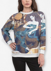 Covered In Klimt Sweatshirt