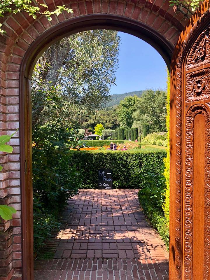 Filoli Gardens arch