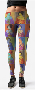 Geisha Gallery Leggings