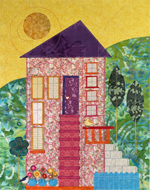 House With Pink Steps