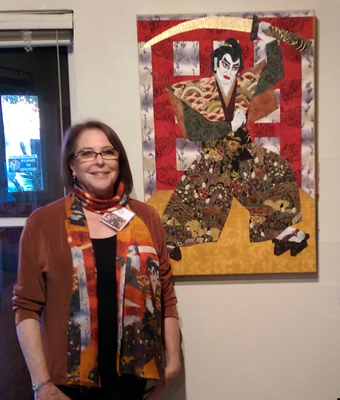 Kabuki Warrior scarf